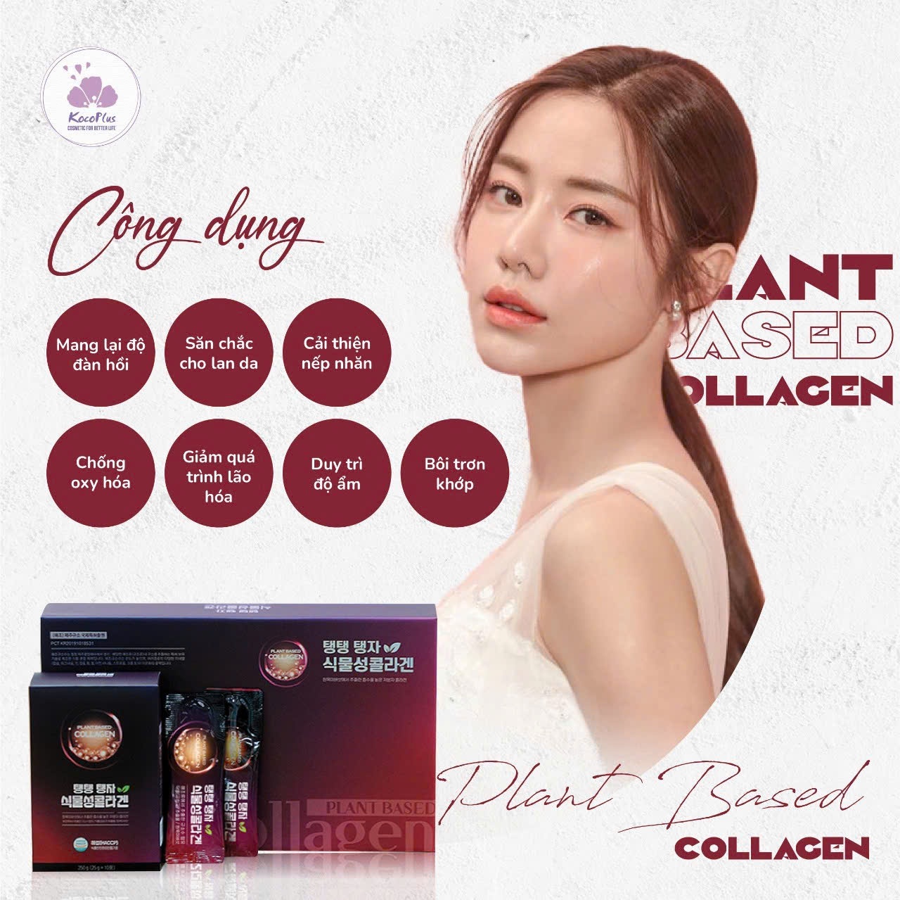 Collagen Thuần Chay Từ Nấm Tuyết Plant Based