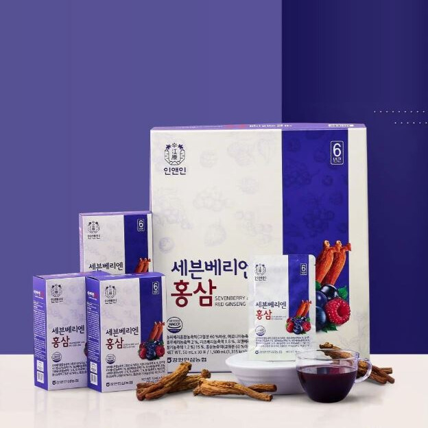 Nước Hồng Sâm Hàn Quốc 7 Loại Quả Mọng – Sevenberry and Red Ginseng
