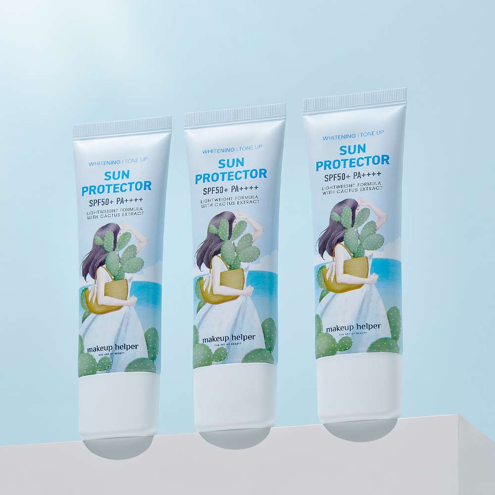 Kem Chống Nắng Make Up Helper Sun Protector SPF 50+/ PA ++++