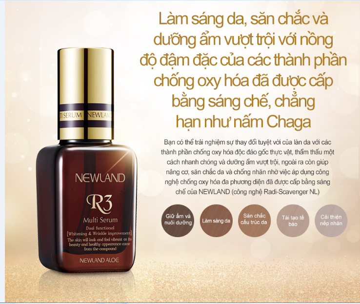 SERUM DƯỠNG TRẮNG DA R3 MULTI SERUM