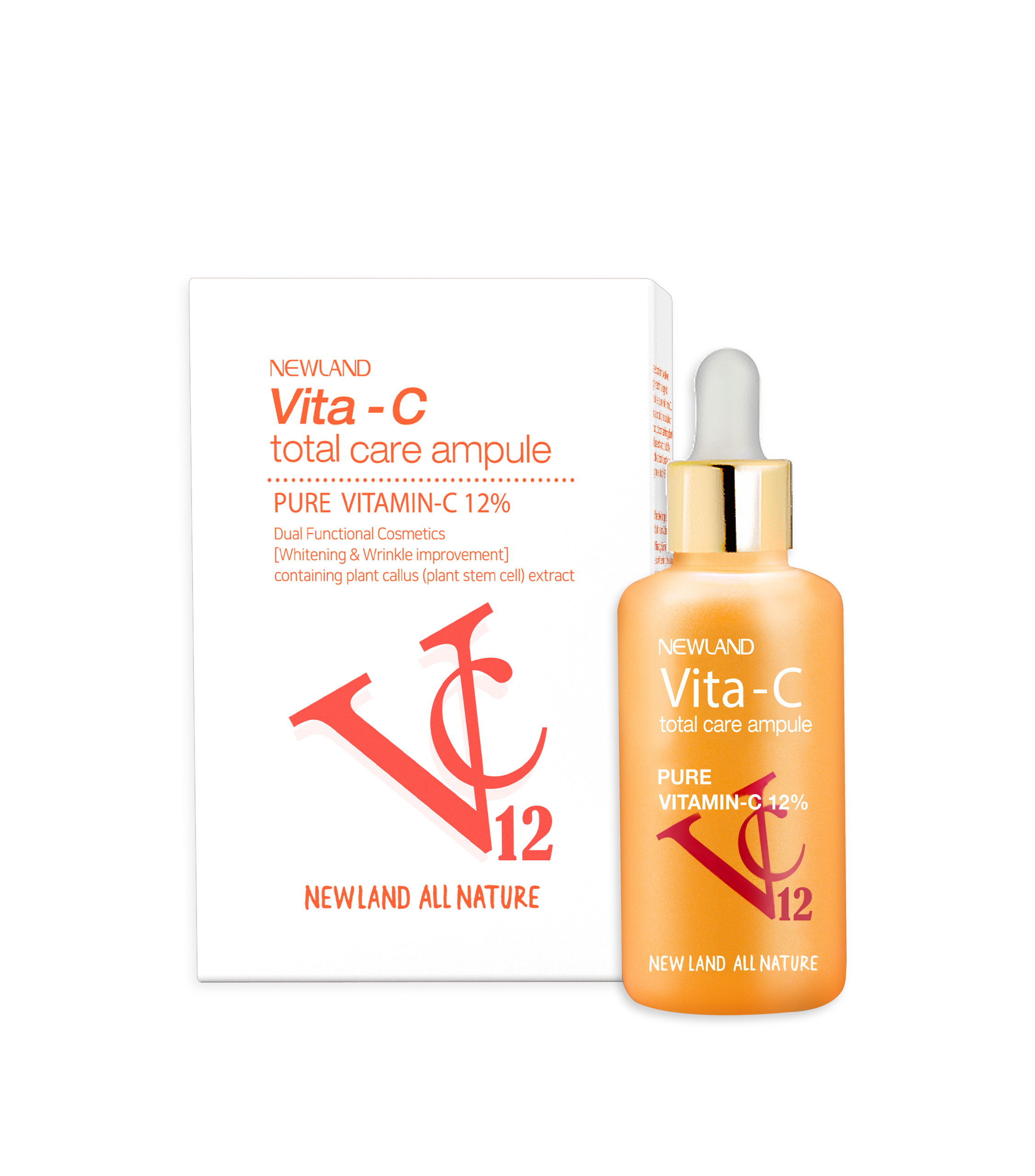 NEWLAND VITA- C 12% TOTAL CARE AMPULE (10ML * 6EA)